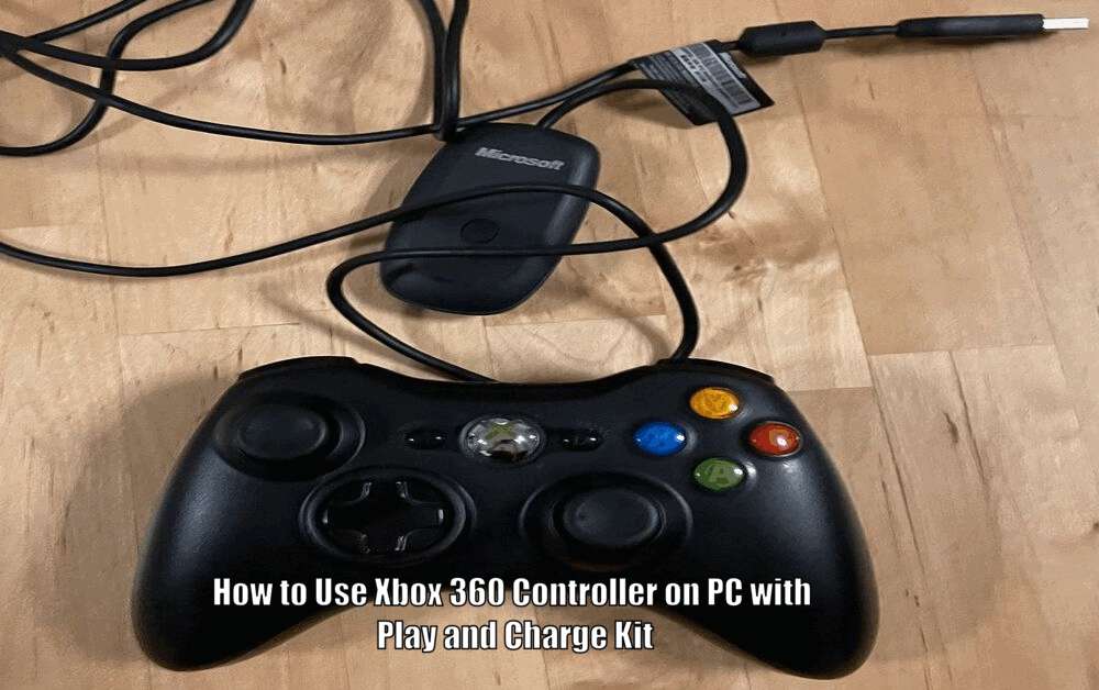 How to Use Xbox 360 Controller on PC with Play and Charge Kit