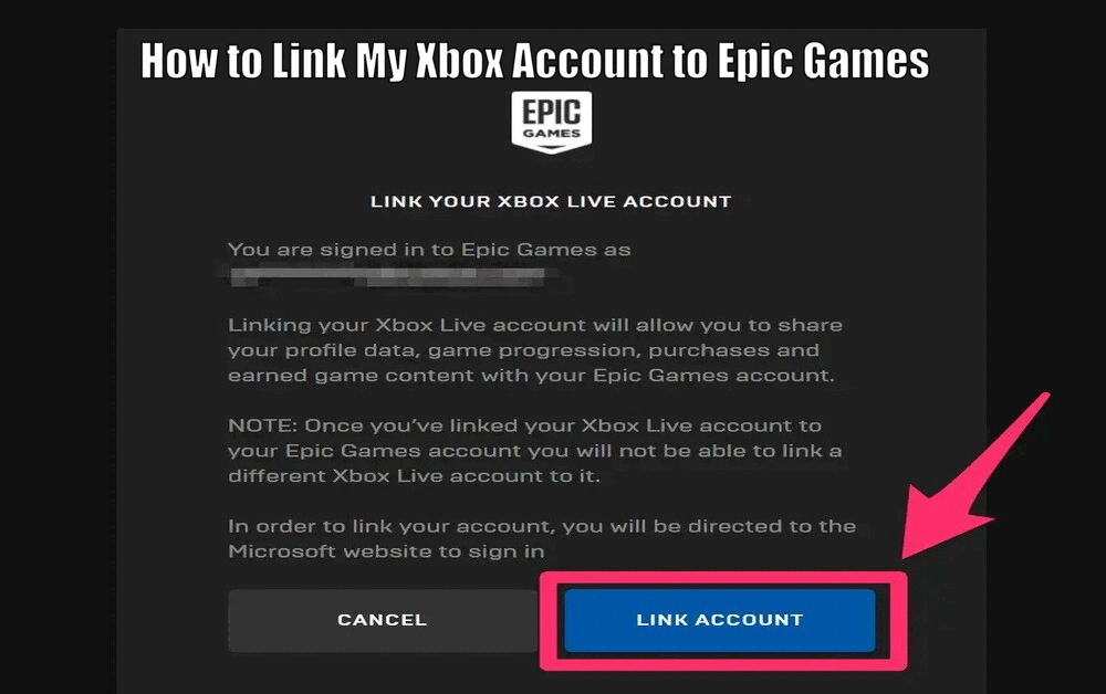 How to Link My Xbox Account to Epic Games