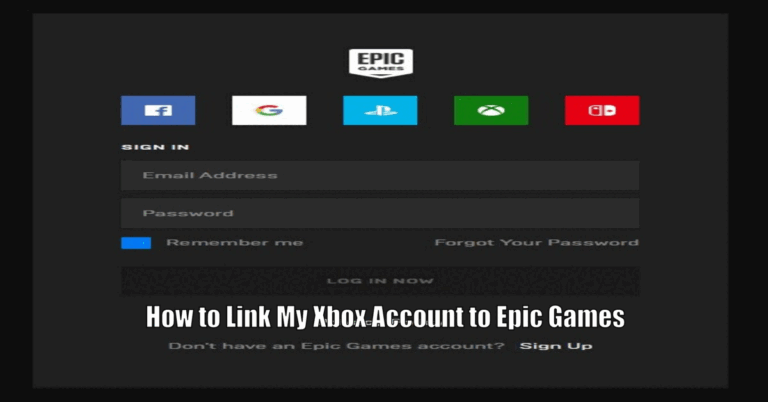 How to Link My Xbox Account to Epic Games