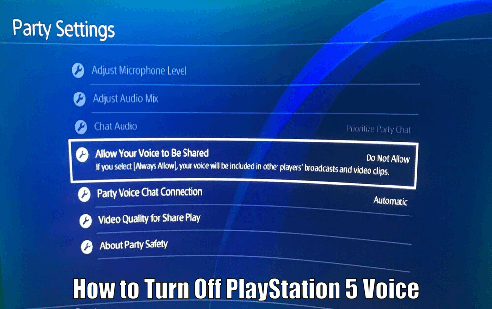 How to Turn Off PlayStation 5 Voice