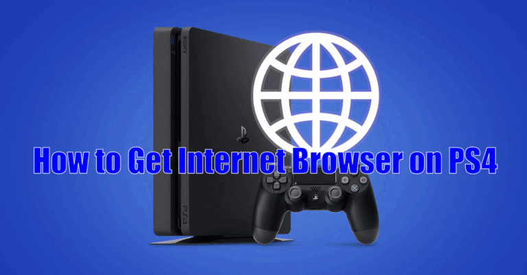 How to Get Internet Browser on PS4