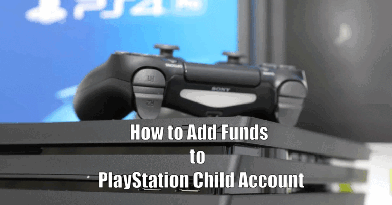 How to Add Funds to PlayStation Child Account