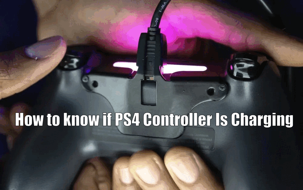 How to know if PS4 Controller Is Charging