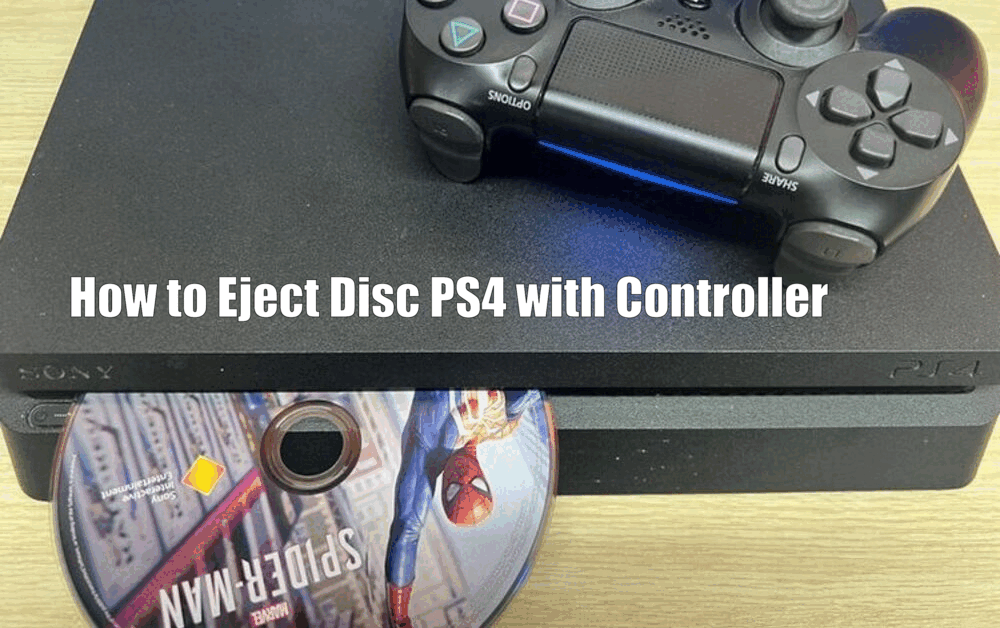 How to Eject Disc PS4 with Controller