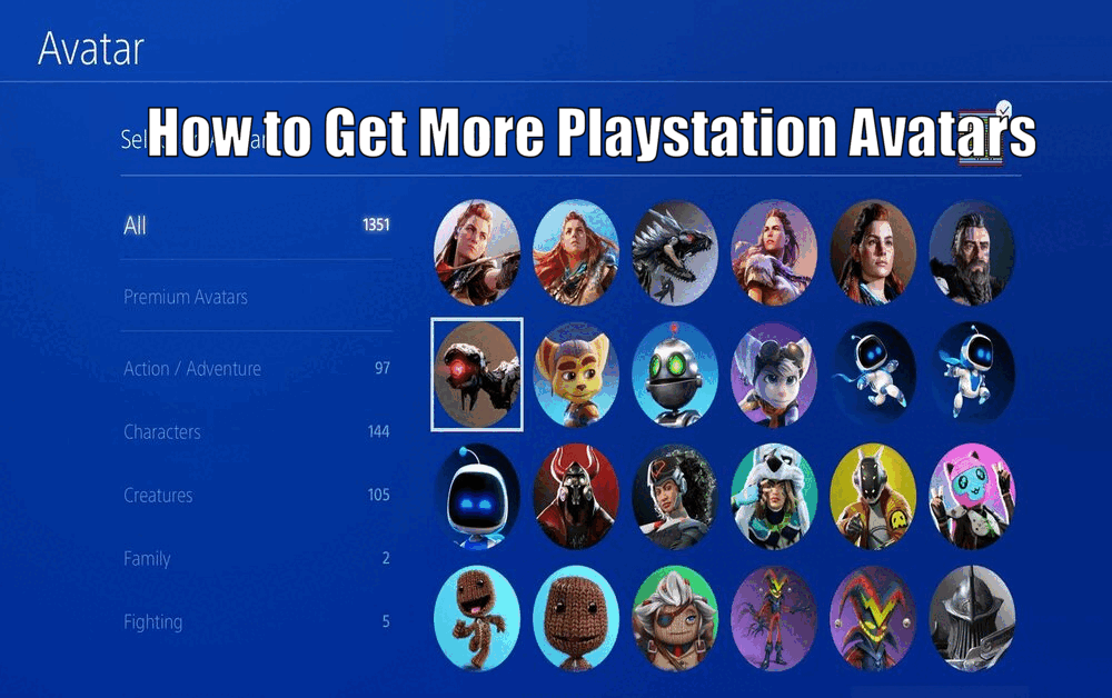 How to Get More Playstation Avatars