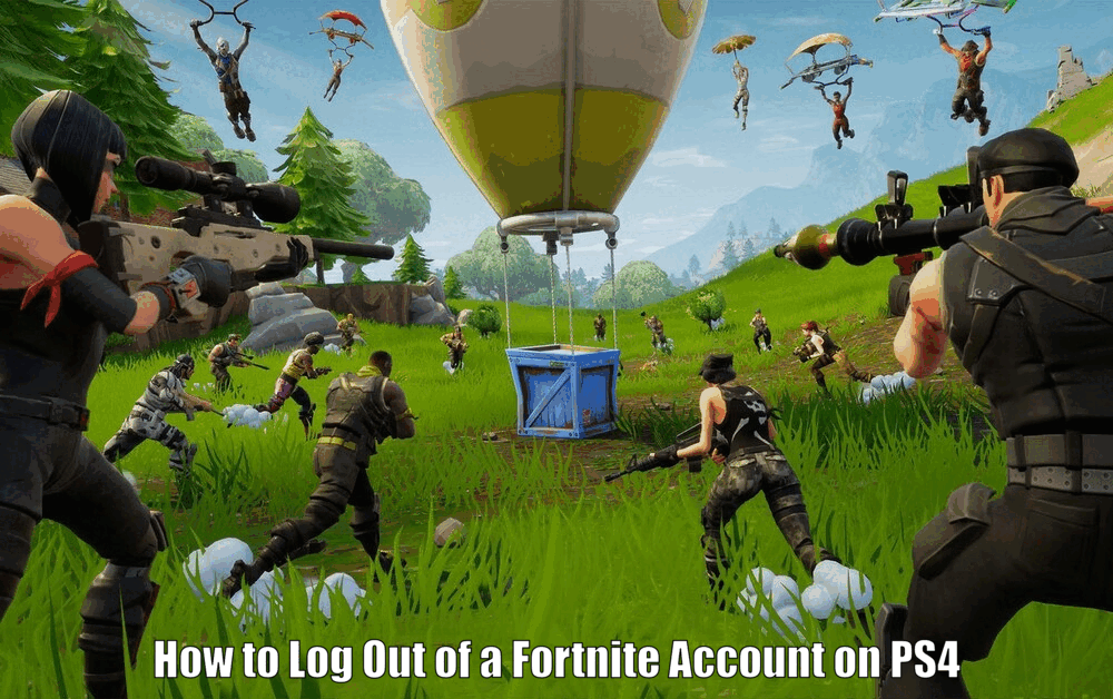 How to Log Out of a Fortnite Account on PS4