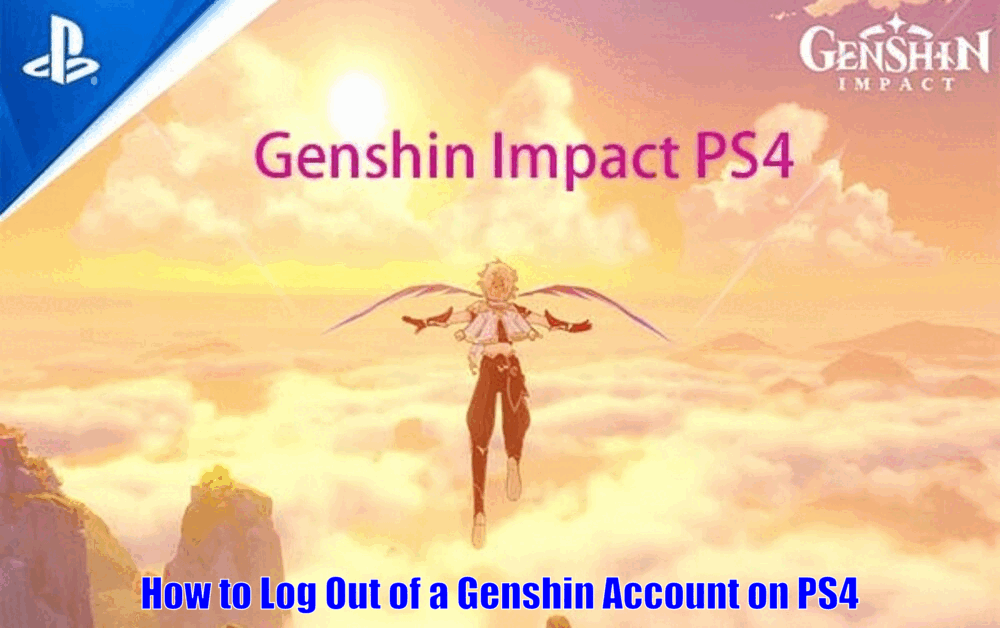 How to Log Out of a Genshin Account on PS4