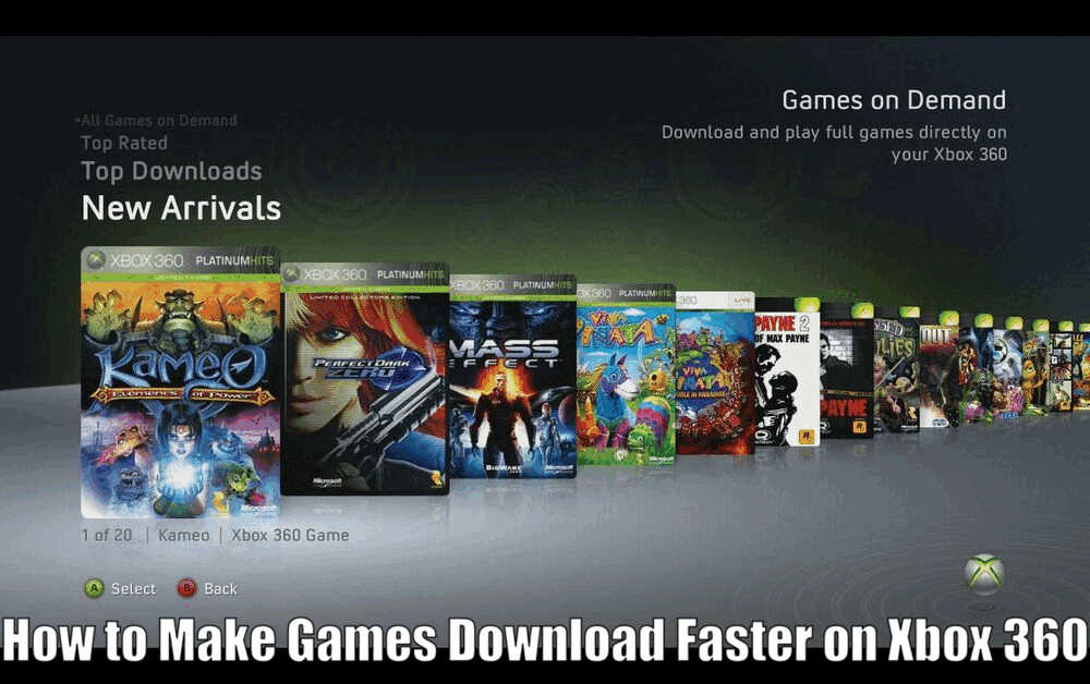 How to Make Games Download Faster on Xbox 360