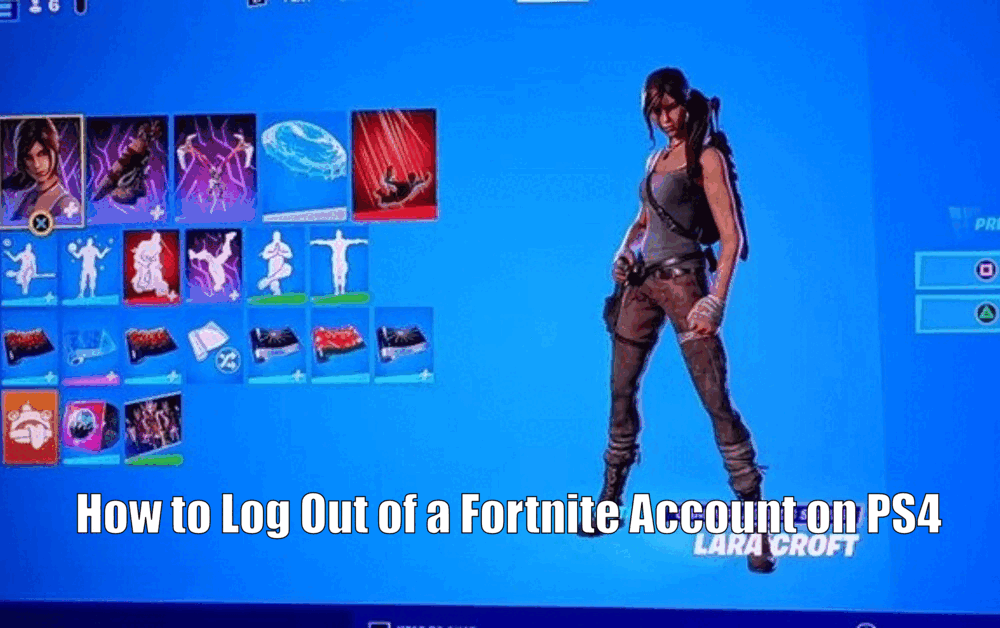 How to Log Out of a Fortnite Account on PS4