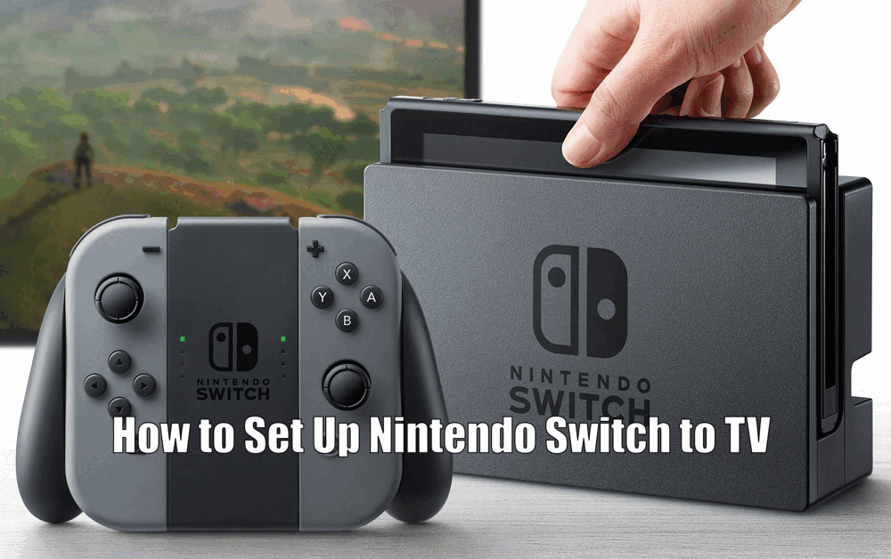 Setting up a clearance new nintendo switch