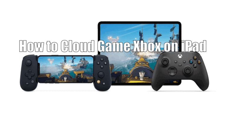 How to Cloud Game Xbox on iPad