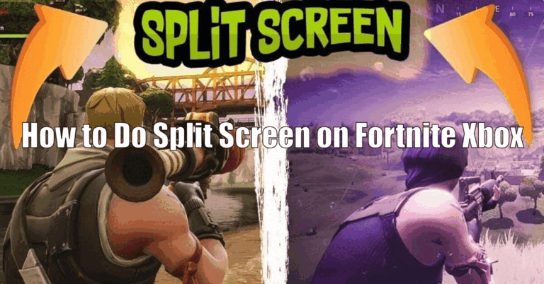 How to Do Split Screen on Fortnite Xbox