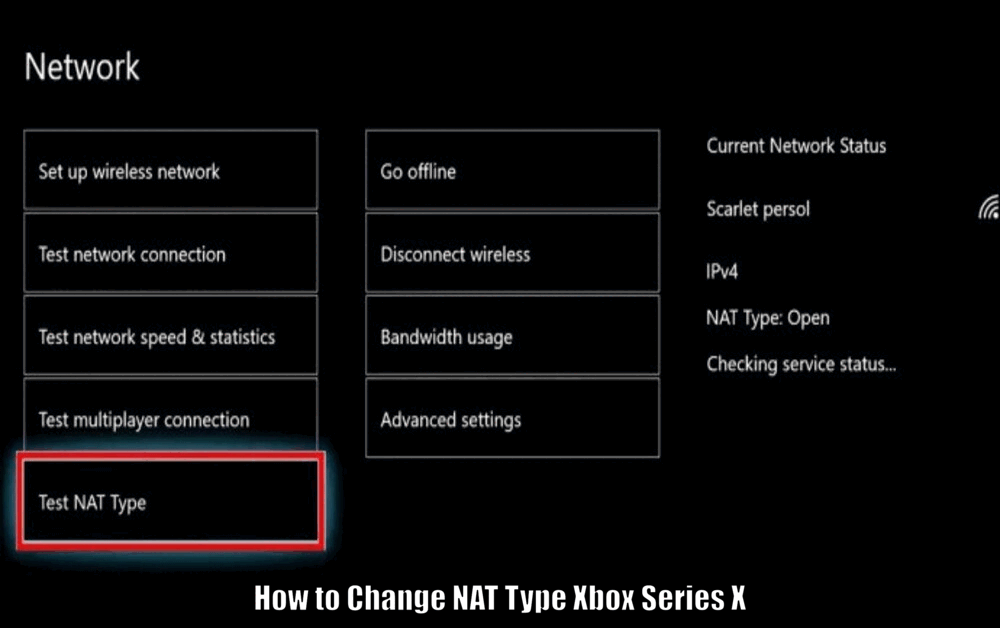 How to Change NAT Type Xbox Series X