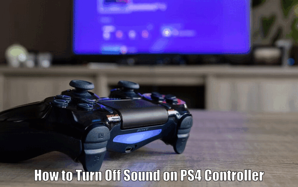 How to Turn Off Sound on PS4 Controller