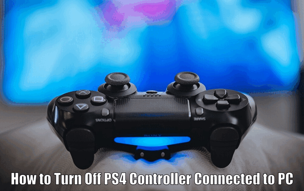 How to Turn Off PS4 Controller Connected to PC