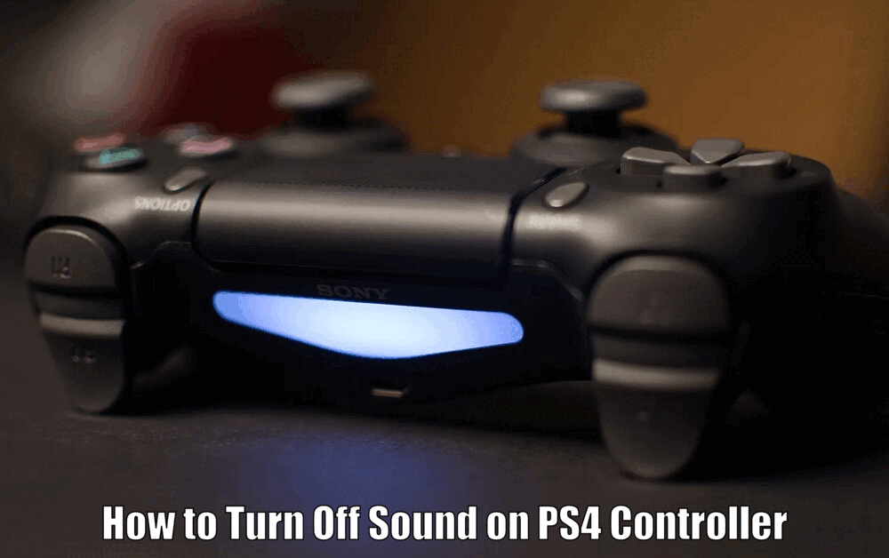 How to Turn Off Sound on PS4 Controller