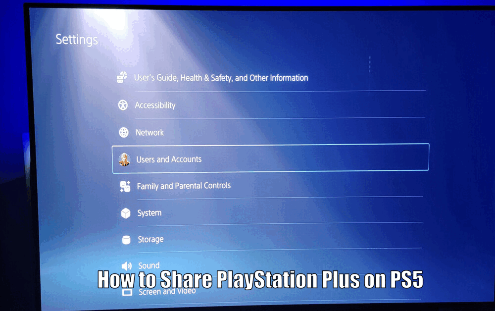 How to Share PlayStation Plus on PS5 