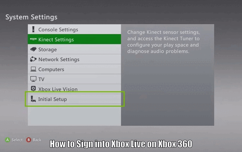 How to Sign into Xbox Live on Xbox 360