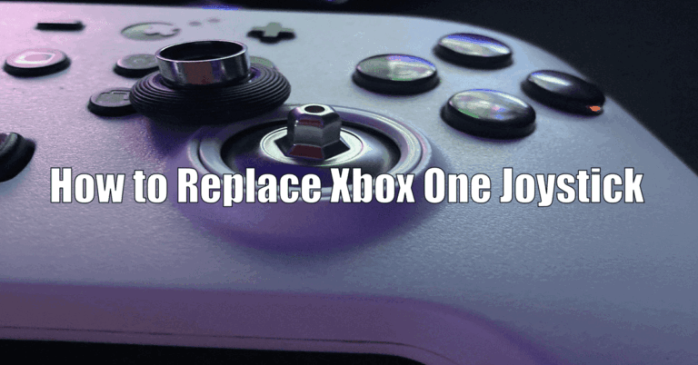 How to Replace Xbox One Joystick