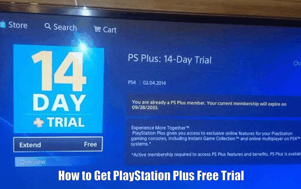 How to Get PlayStation Plus Free Trial