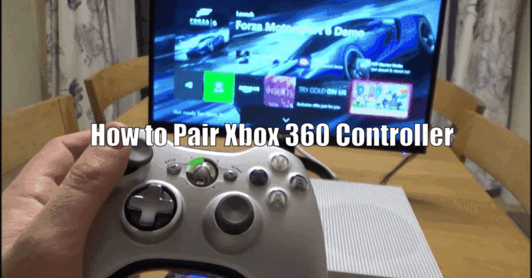 How to Pair Xbox 360 Controller