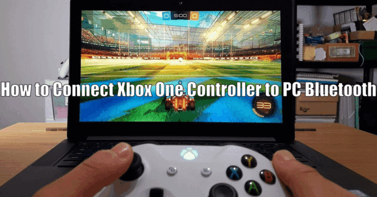 How to Connect Xbox One Controller to PC Bluetooth