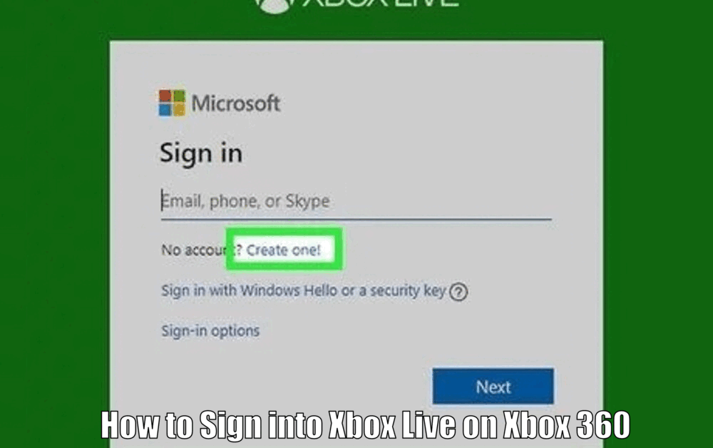 How to Sign into Xbox Live on Xbox 360