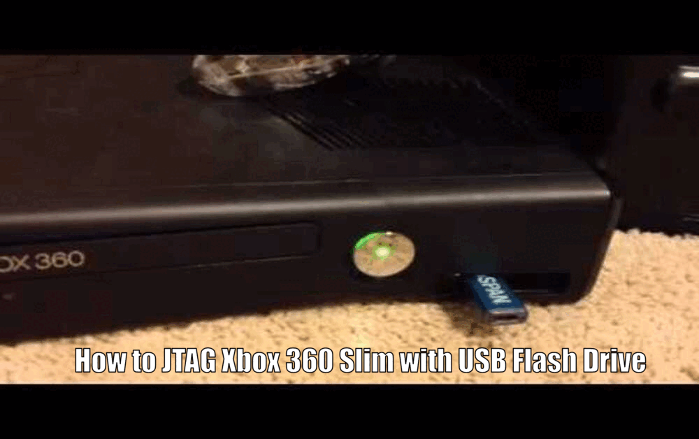 How to JTAG Xbox 360 Slim with USB Flash Drive