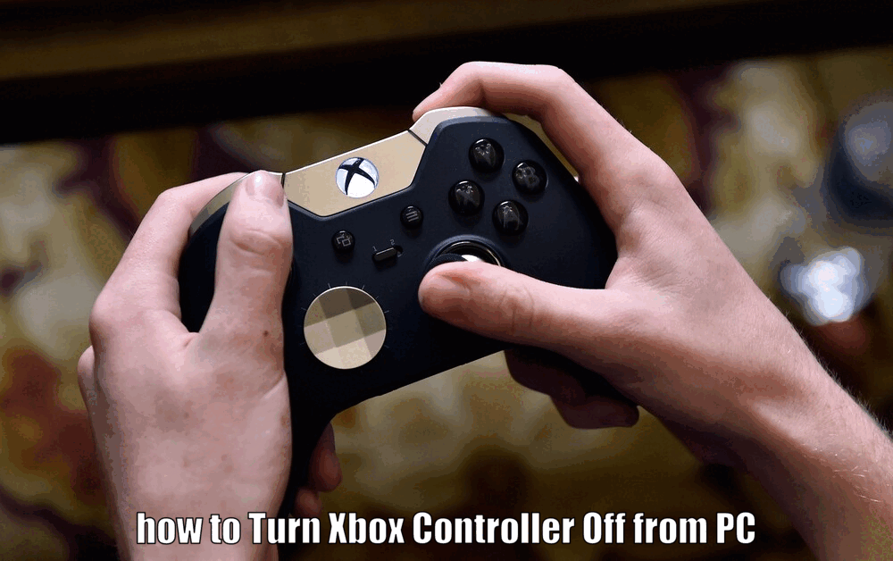 how to Turn Xbox Controller Off from PC