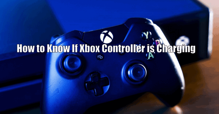 How to Know If Xbox Controller is Charging