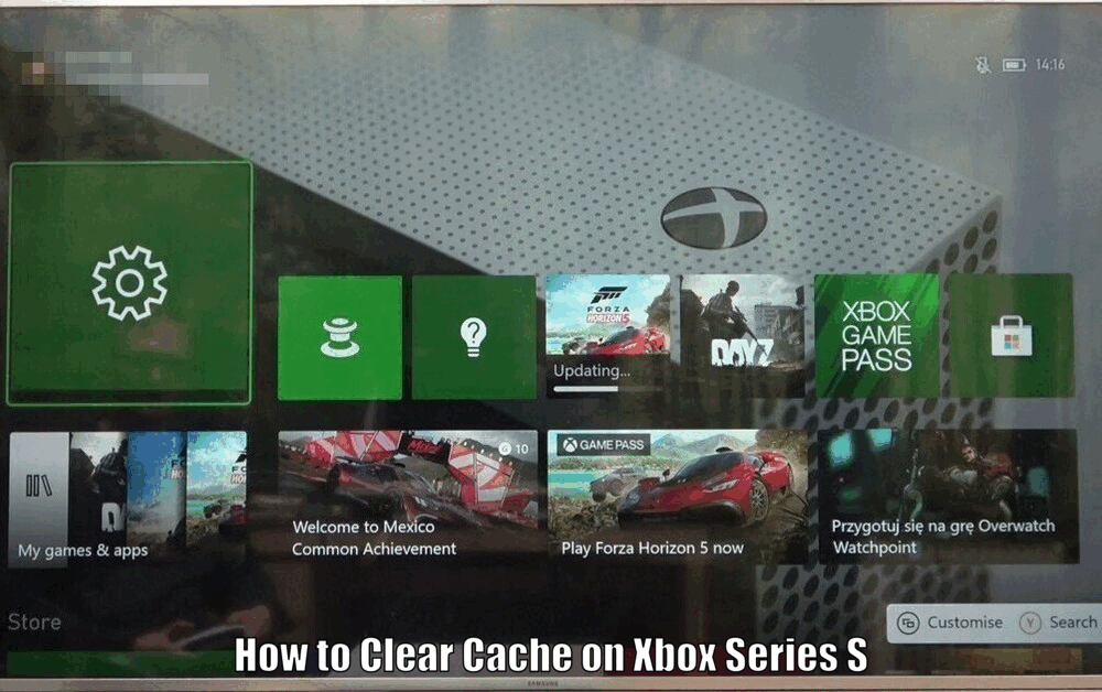 How to Clear Cache on Xbox Series S