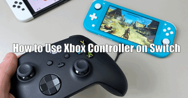 How to Use Xbox Controller on Switch