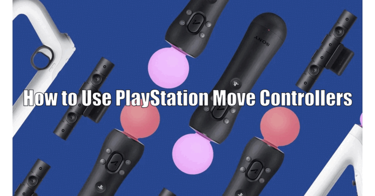 How to Use PlayStation Move Controllers