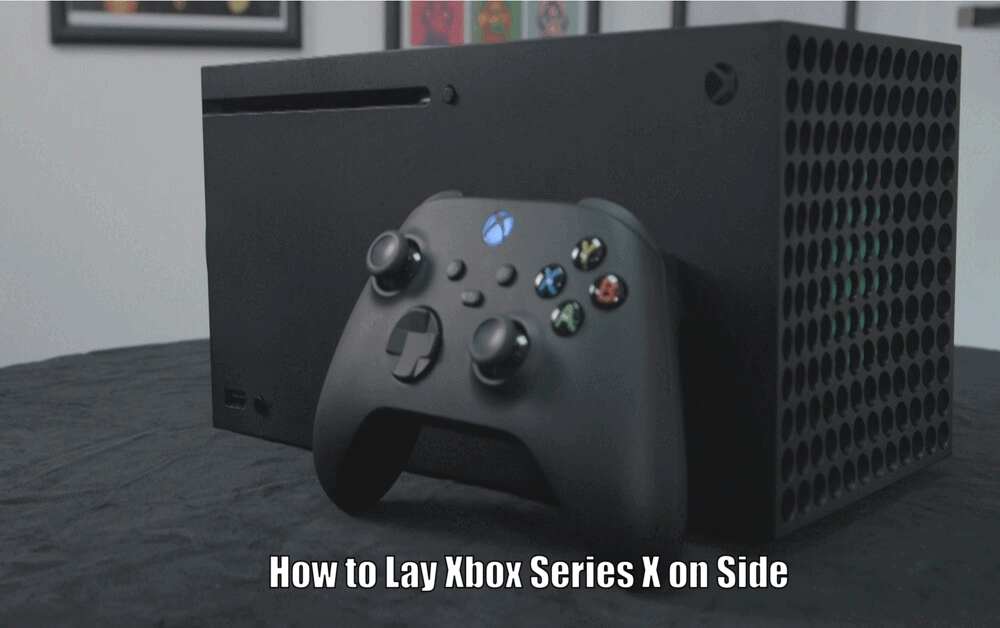 How to Lay Xbox Series X on Side