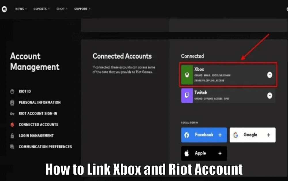 How to Link Xbox and Riot Account