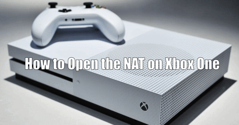 How to Open the NAT on Xbox One